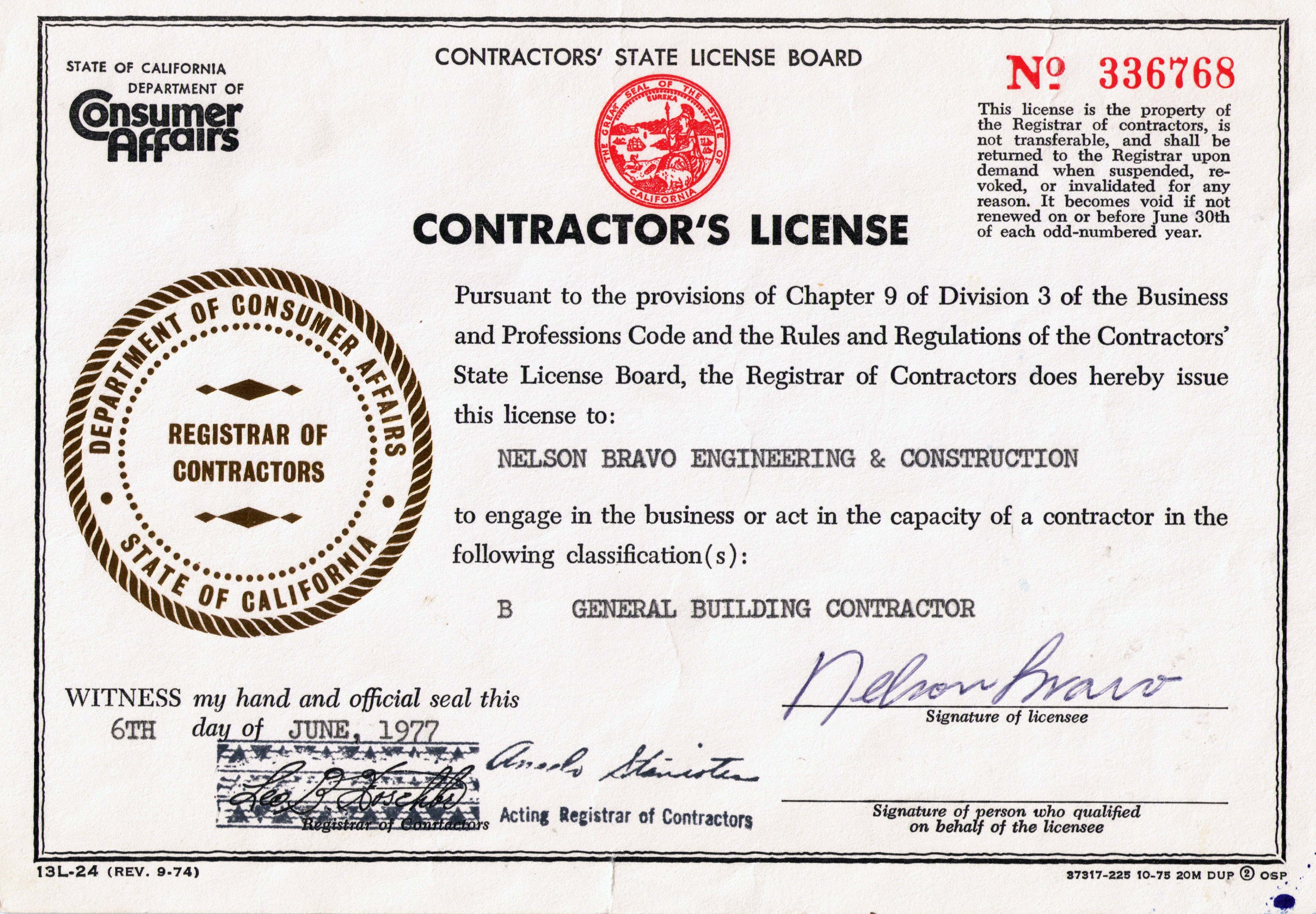 Medical Contractor Jobs How To Get A Contractors License Ca