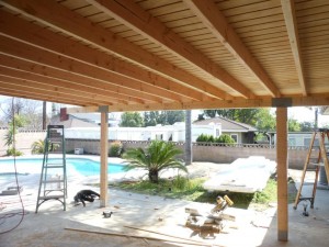 Solid Covered Patio 3 (Paneled Plywood Underside)